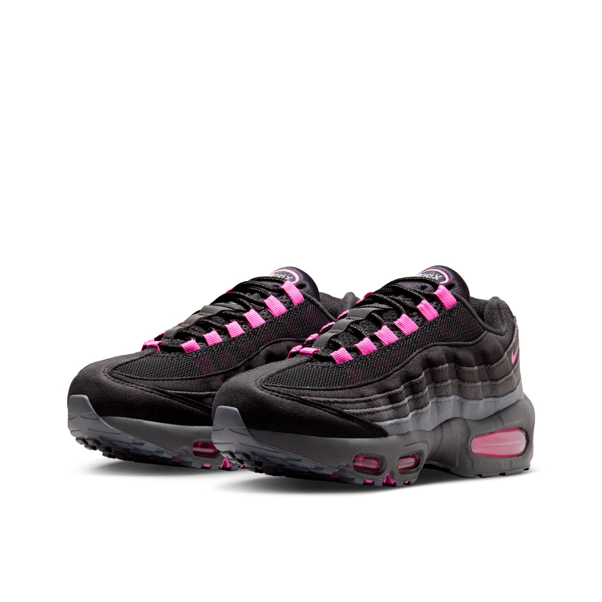 Grade school Nike Air Max 95 Recraft "Black/Playful Pink"- HF7054-014