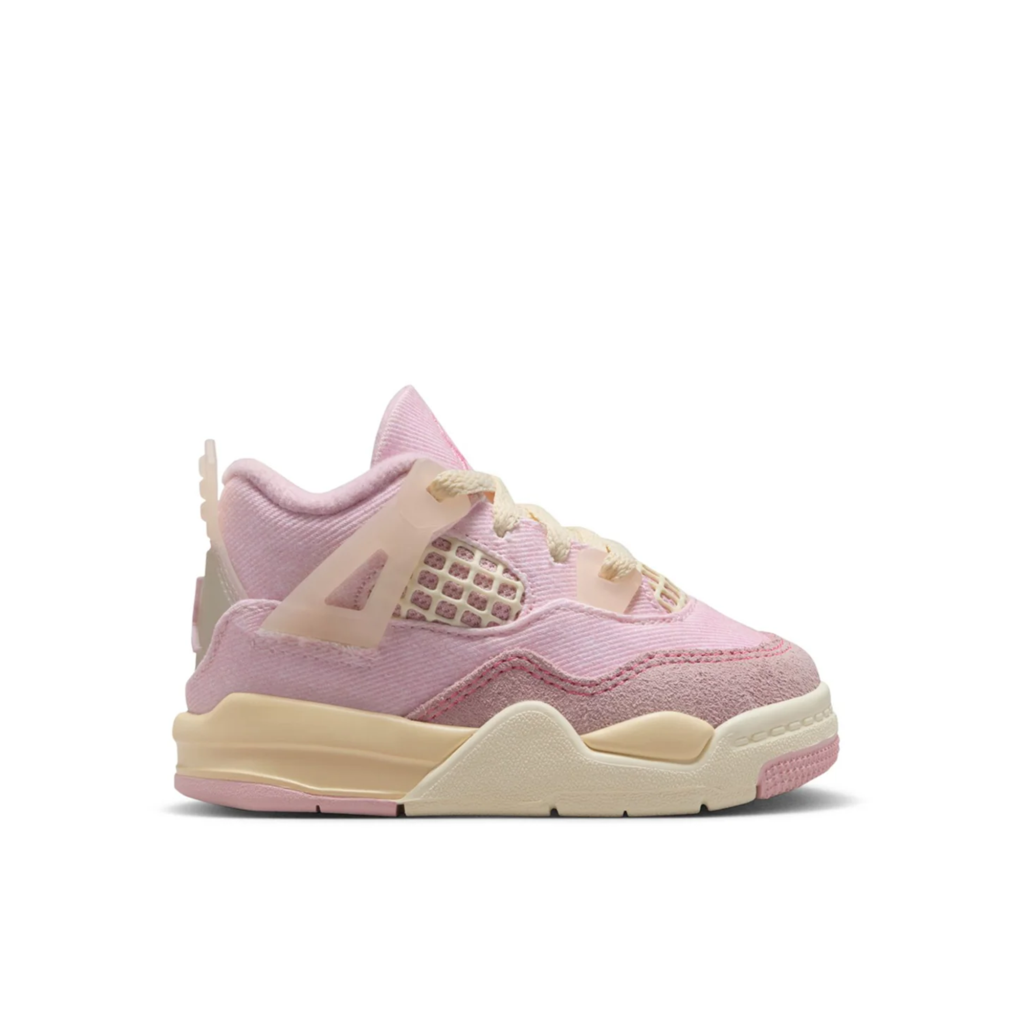 Toddler Jordan 4 Retro Tex 'Iced Carmine' - IB6714-600