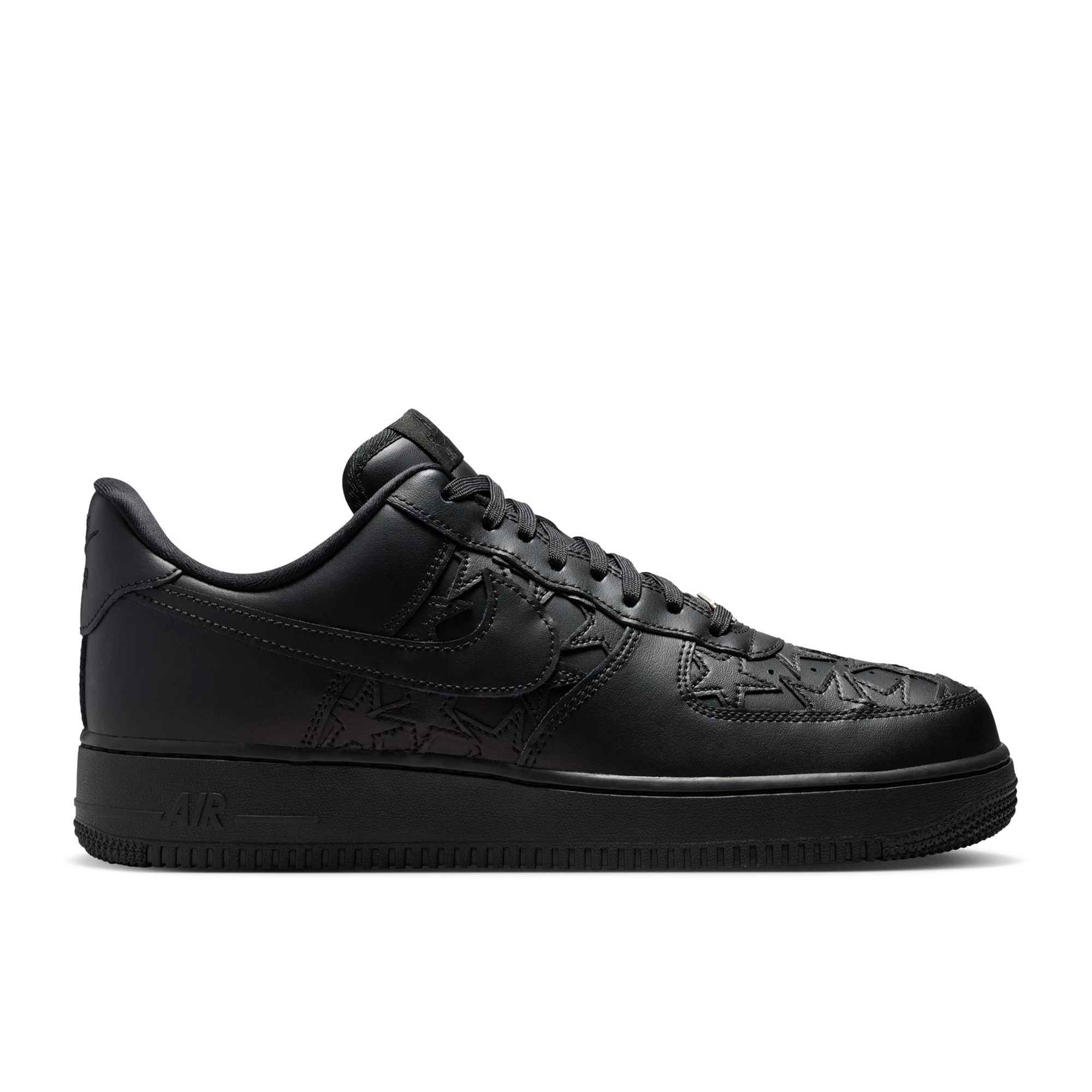 Men's Nike Air Force 1 Low Edge "Black Stars" - IM5750-001