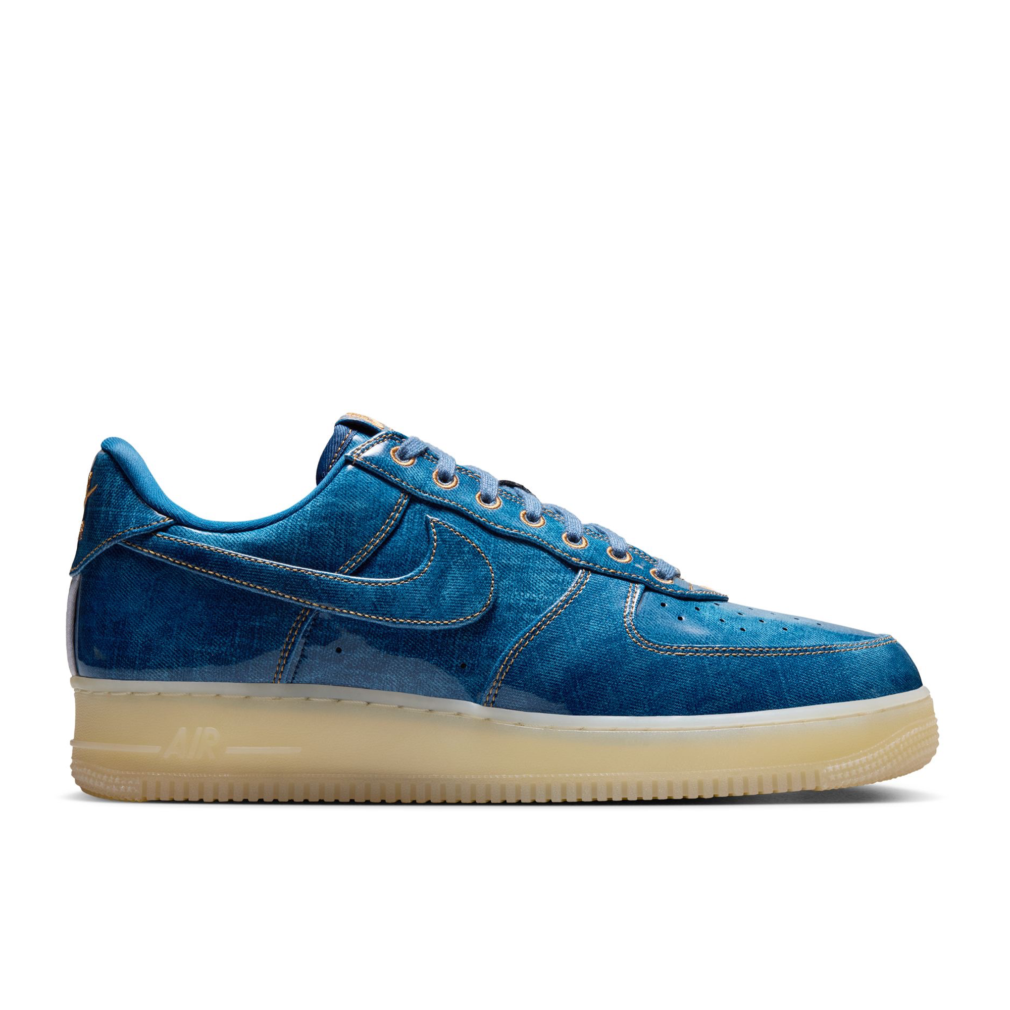 Men's Nike Air Force 1 Retro 'Patent Denim' - IM5757-400