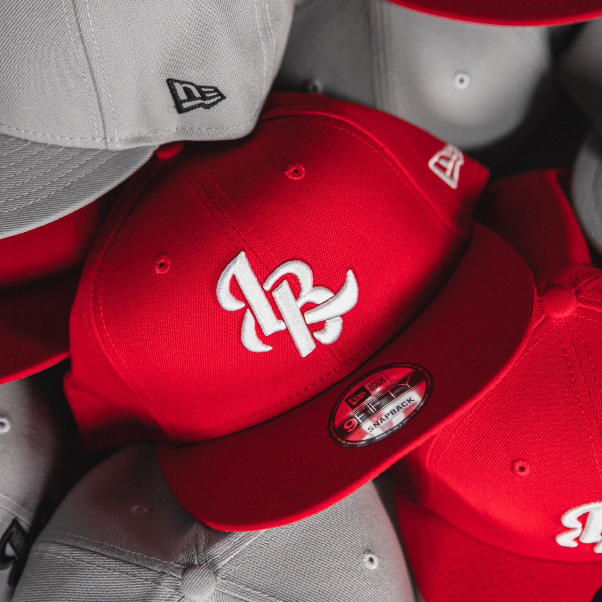 Lee Baron X New Era 9Fifty Snapback Hat-Red