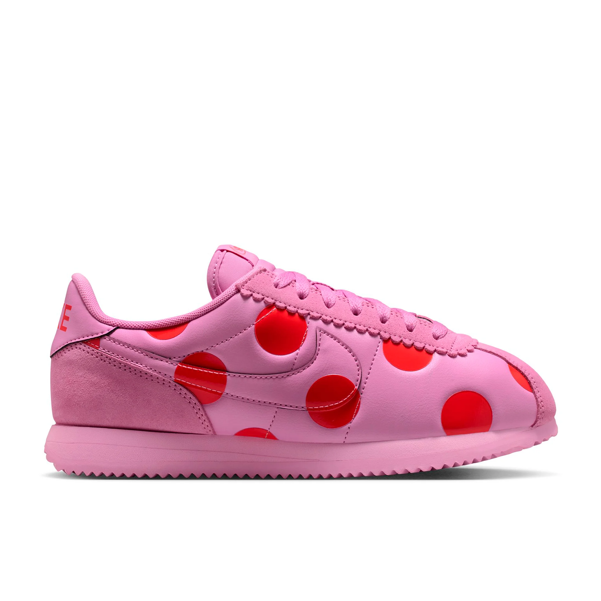 Women's Nike Cortez "Light Magenta Polka Dots' - IR1332-500