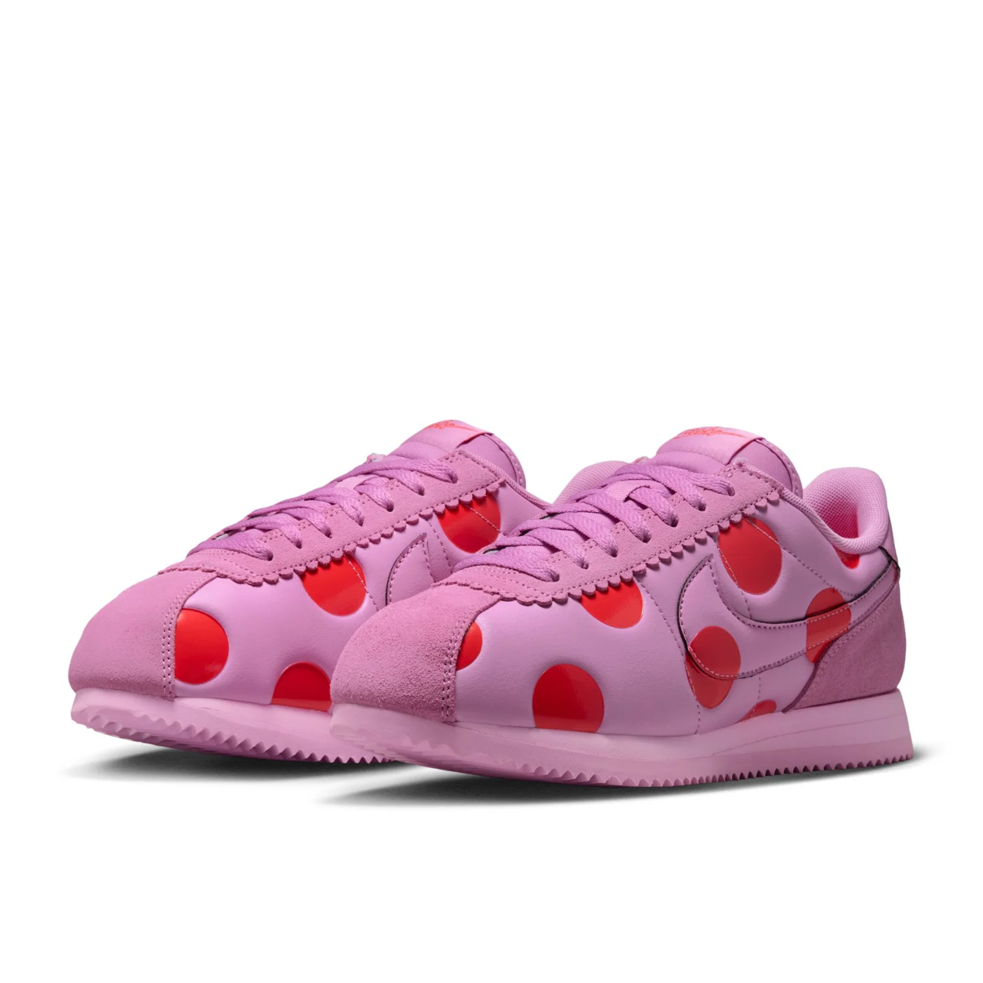 Women's Nike Cortez "Light Magenta Polka Dots' - IR1332-500