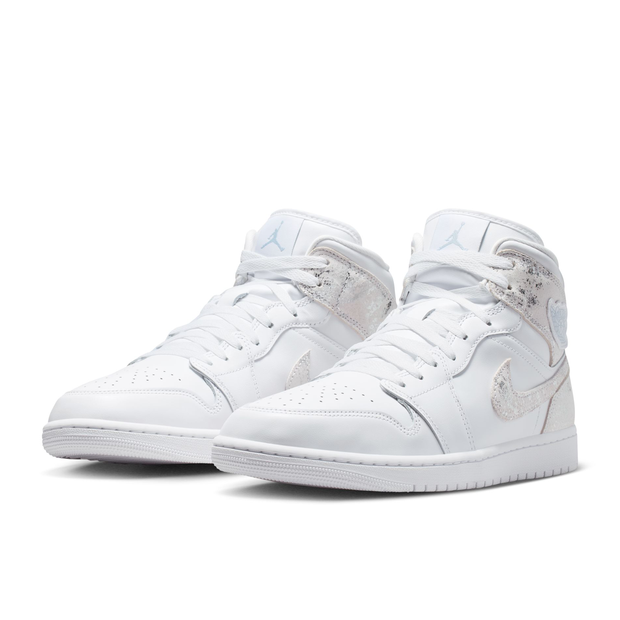 Men's Air Jordan 1 Mid SE ' White/field Silver-white-white' -IR2271-100