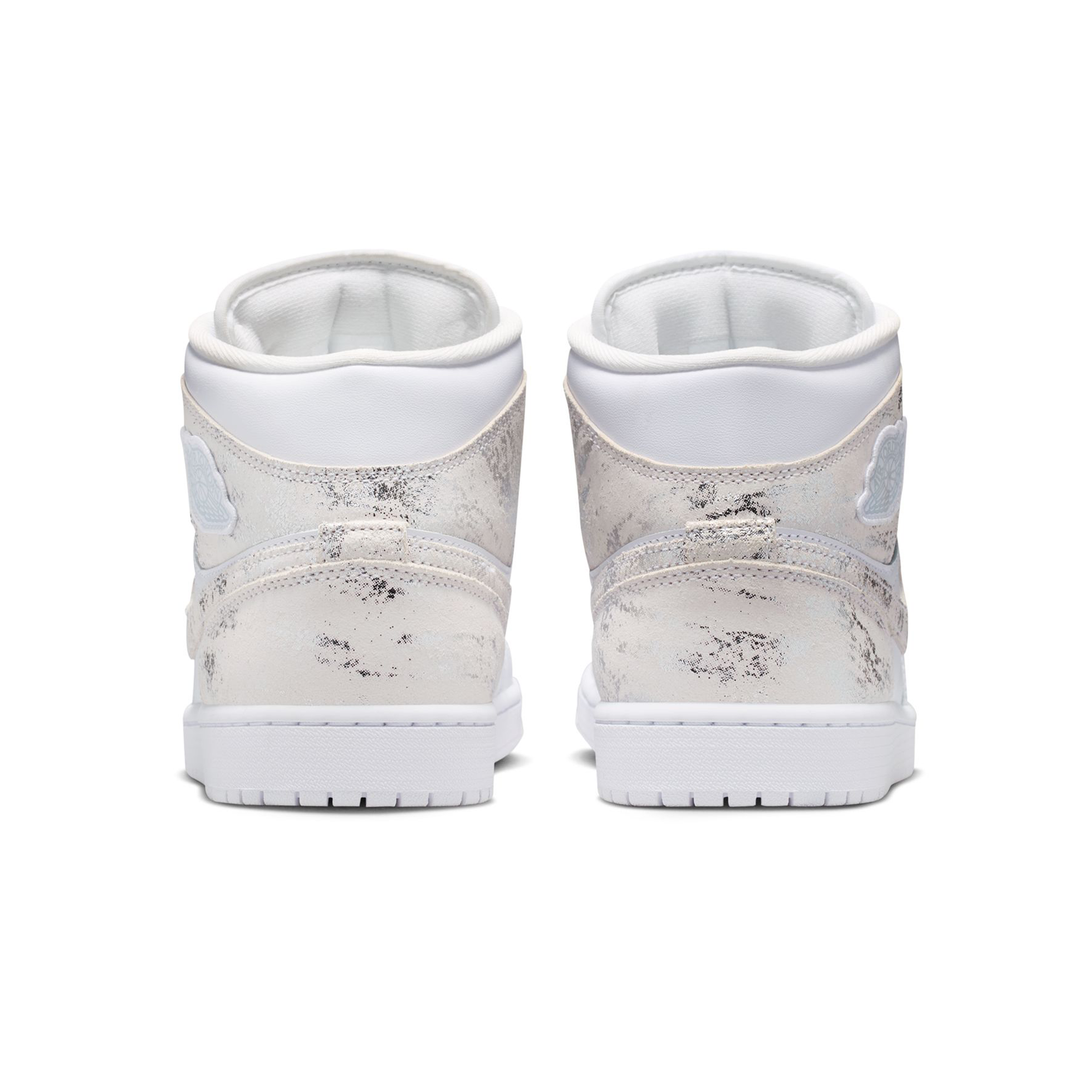 Men's Air Jordan 1 Mid SE ' White/field Silver-white-white' -IR2271-100