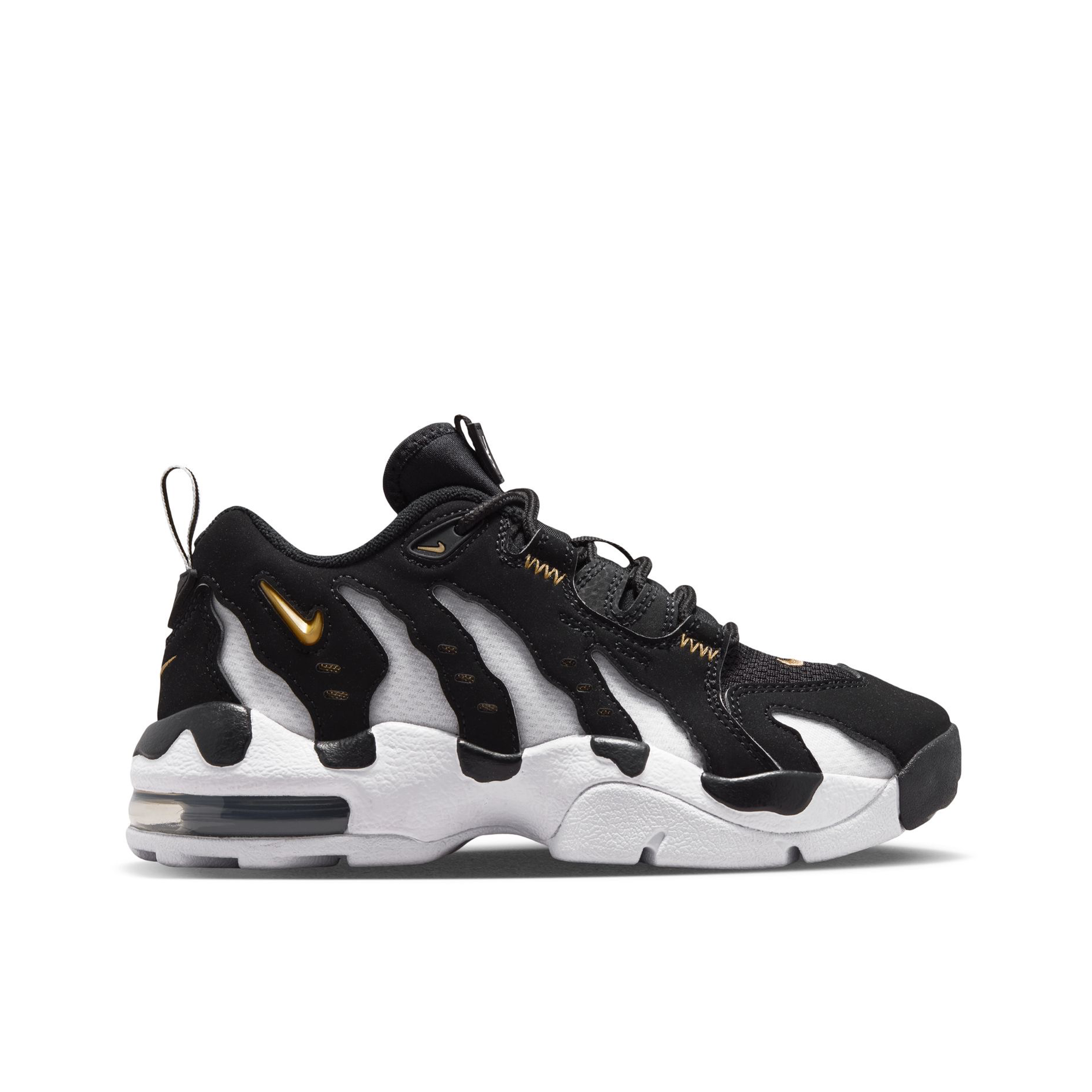 Grade School Nike Air DT Max '96 Low 'Black/Metallic Gold' - IR4714-001