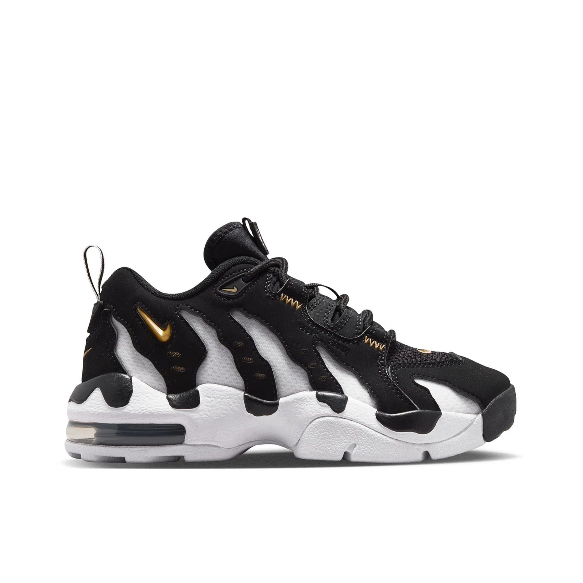 Grade School Nike Air DT Max '96 Low 'Black/Metallic Gold' - IR4714-001