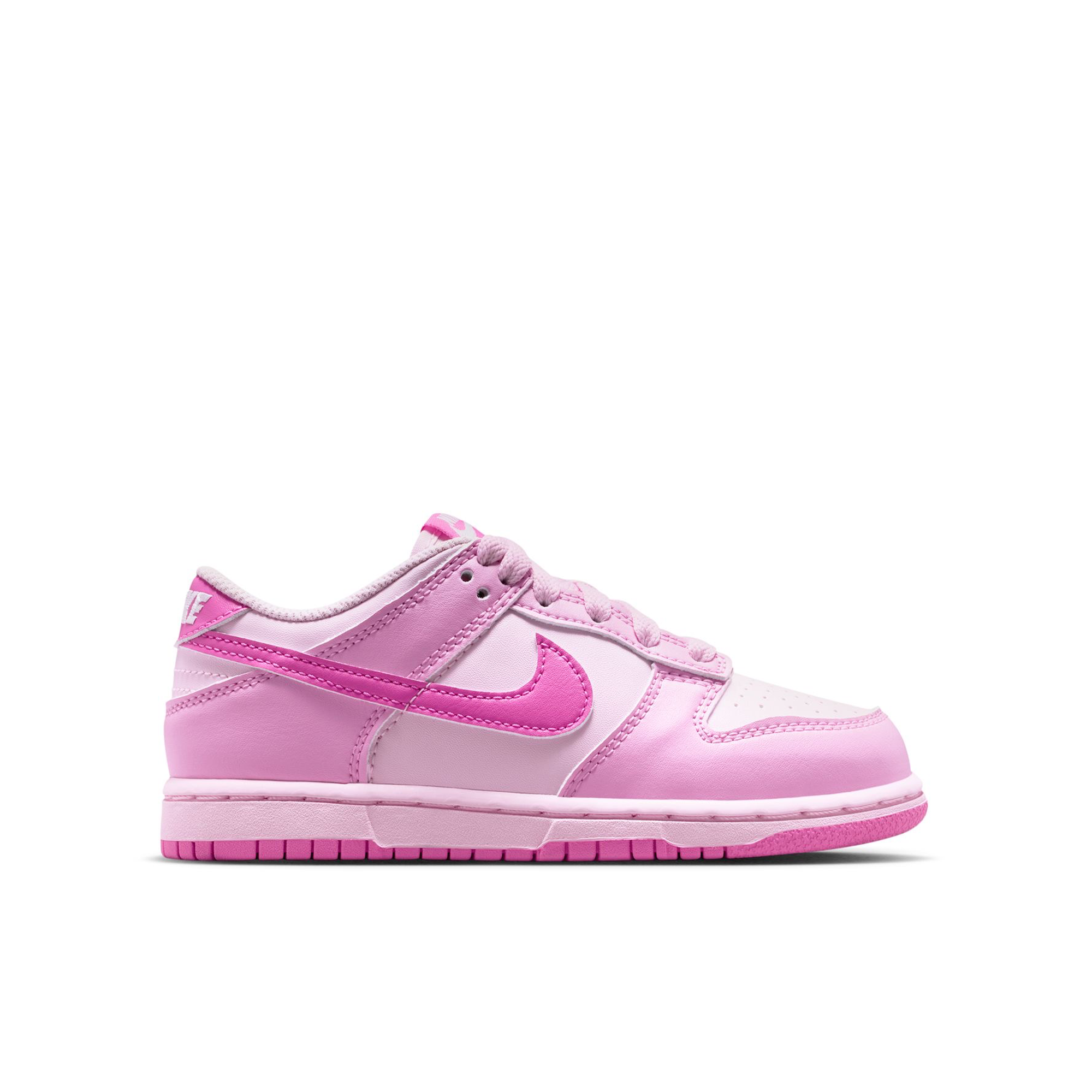 Preschool Nike Dunk Low 'Pink Rise/Playful Pink' - IU7765-600