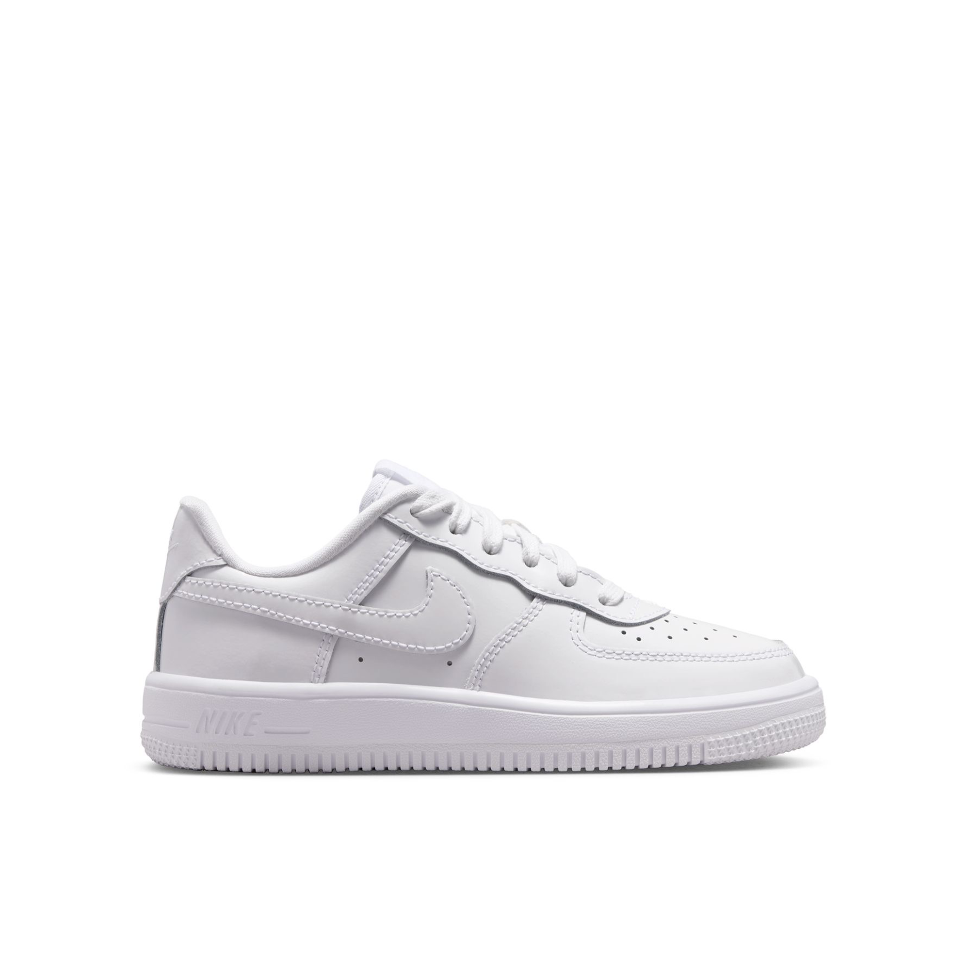 Preschool Nike Force 1 Low BP Lace 'White' - IV2449-100