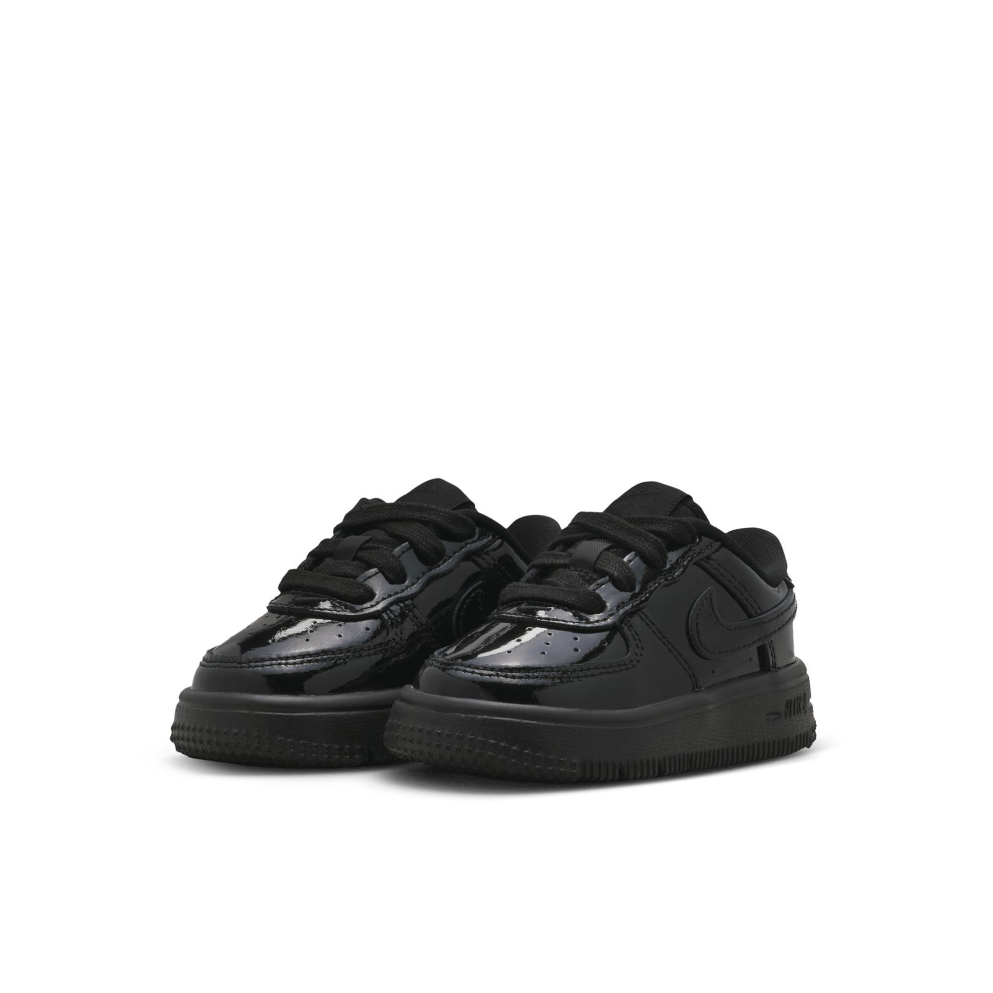 Toddlers Nike Force 1 Low BT Lace 'Black' - IV2451-010