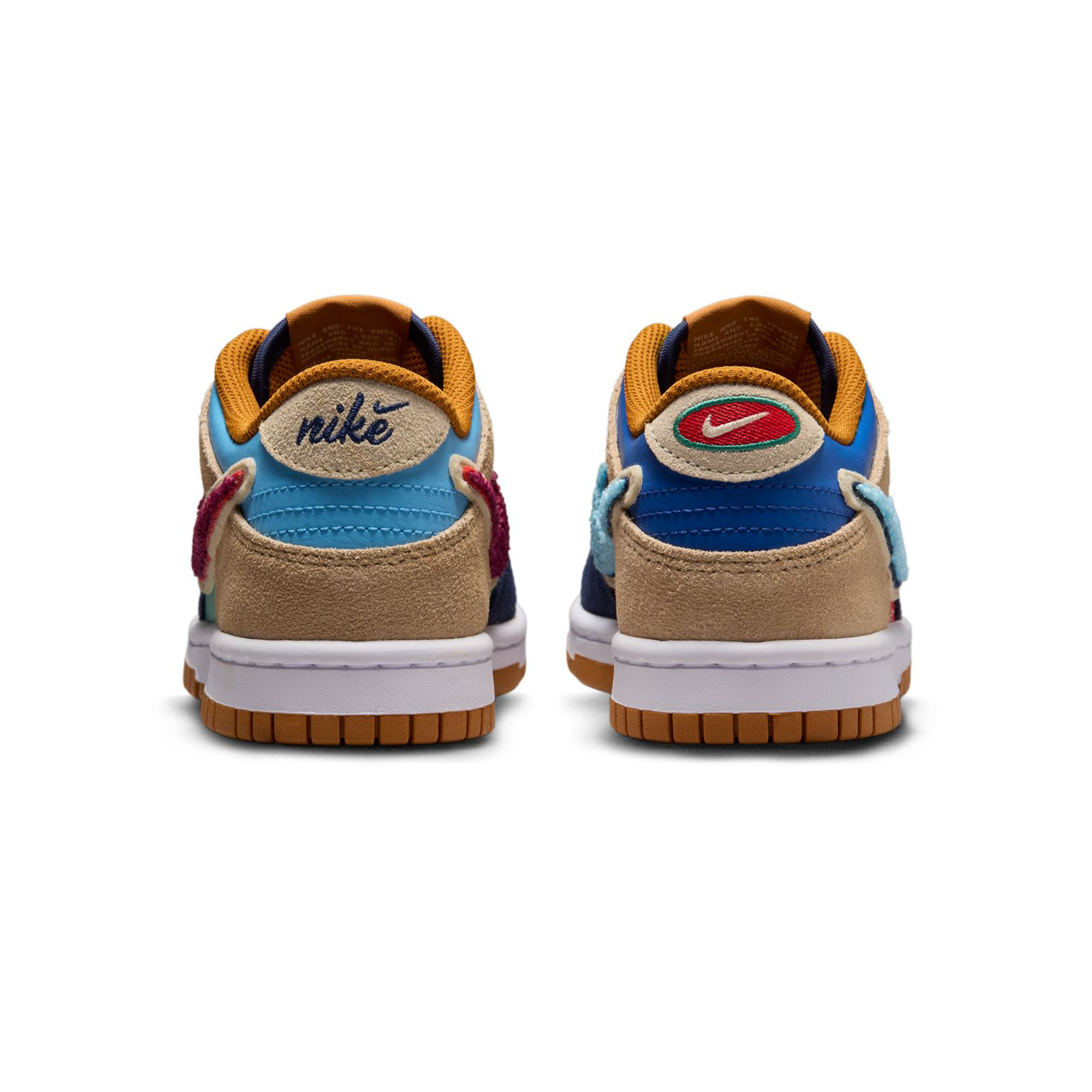 Grade School Nike Dunk Low BG 'Mismatch' - IV6203-410