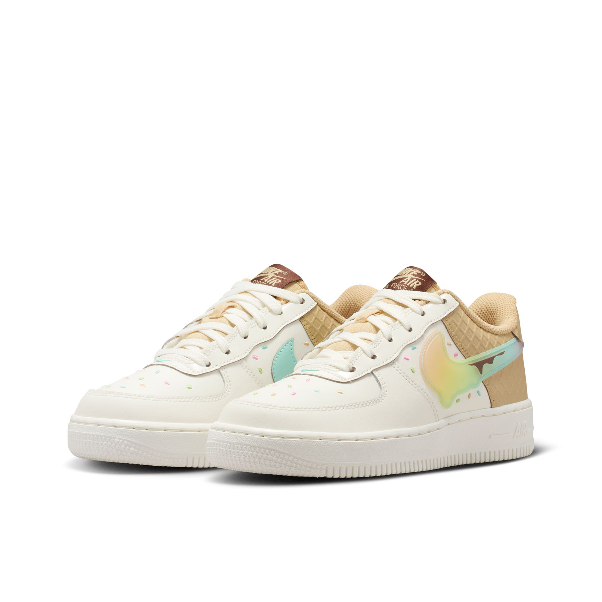 Grade School Nike Air Force 1 Low BG 'Ice Cream' - IV6209-133