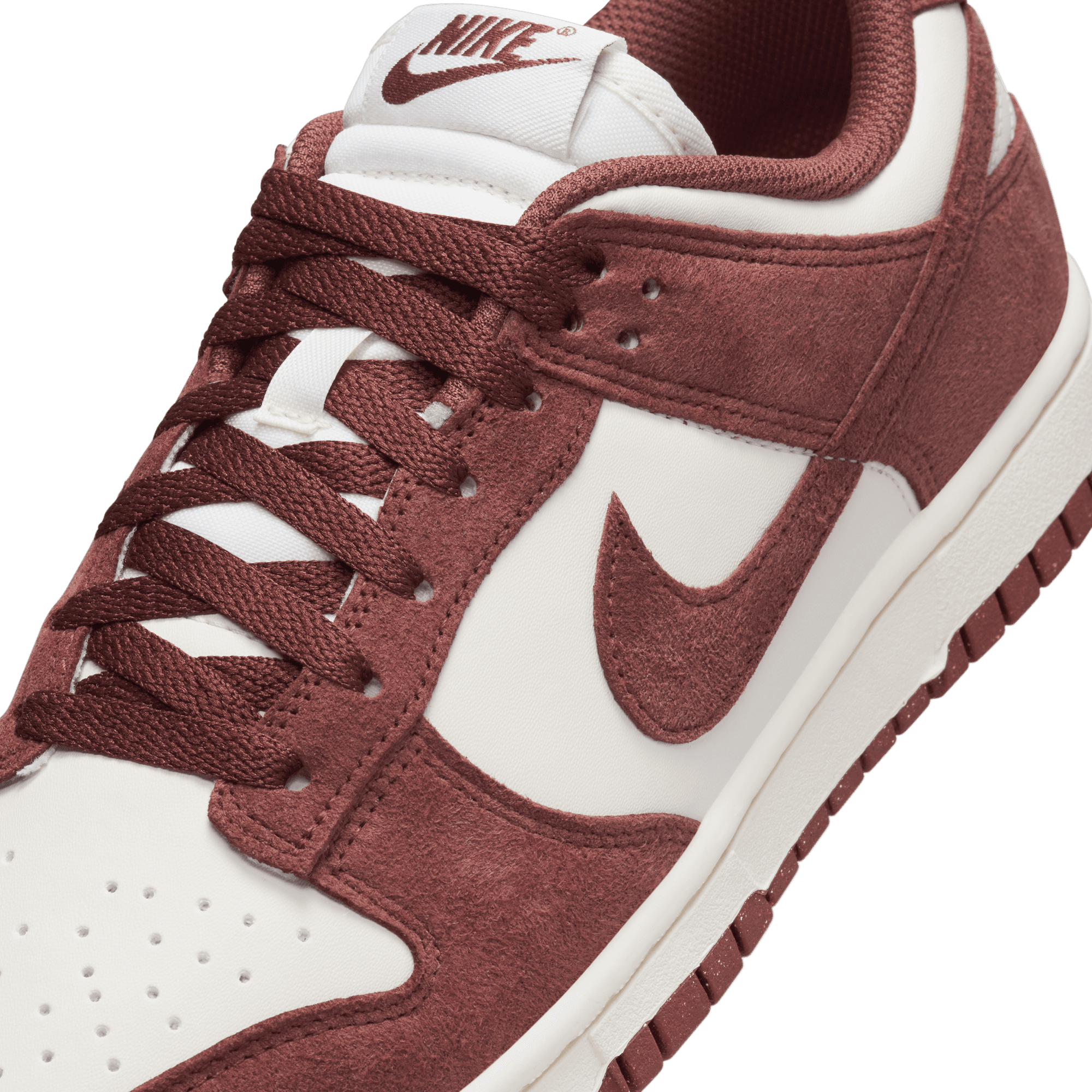 Women's Nike Dunk Low "Phantom/red Sepia-sail-white" -HJ7673-001