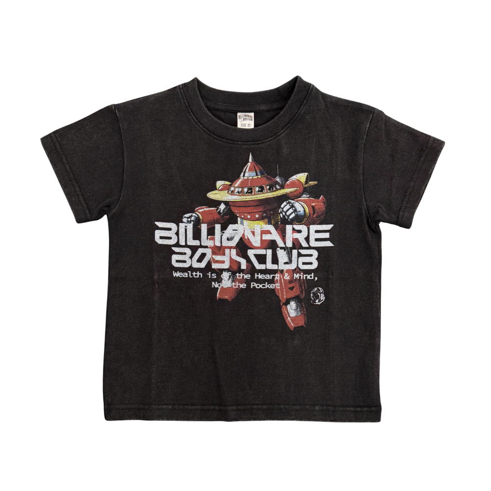 Kids Billionaire Boys Club BB Unit 03 SS Knit 'Black' 863-3304
