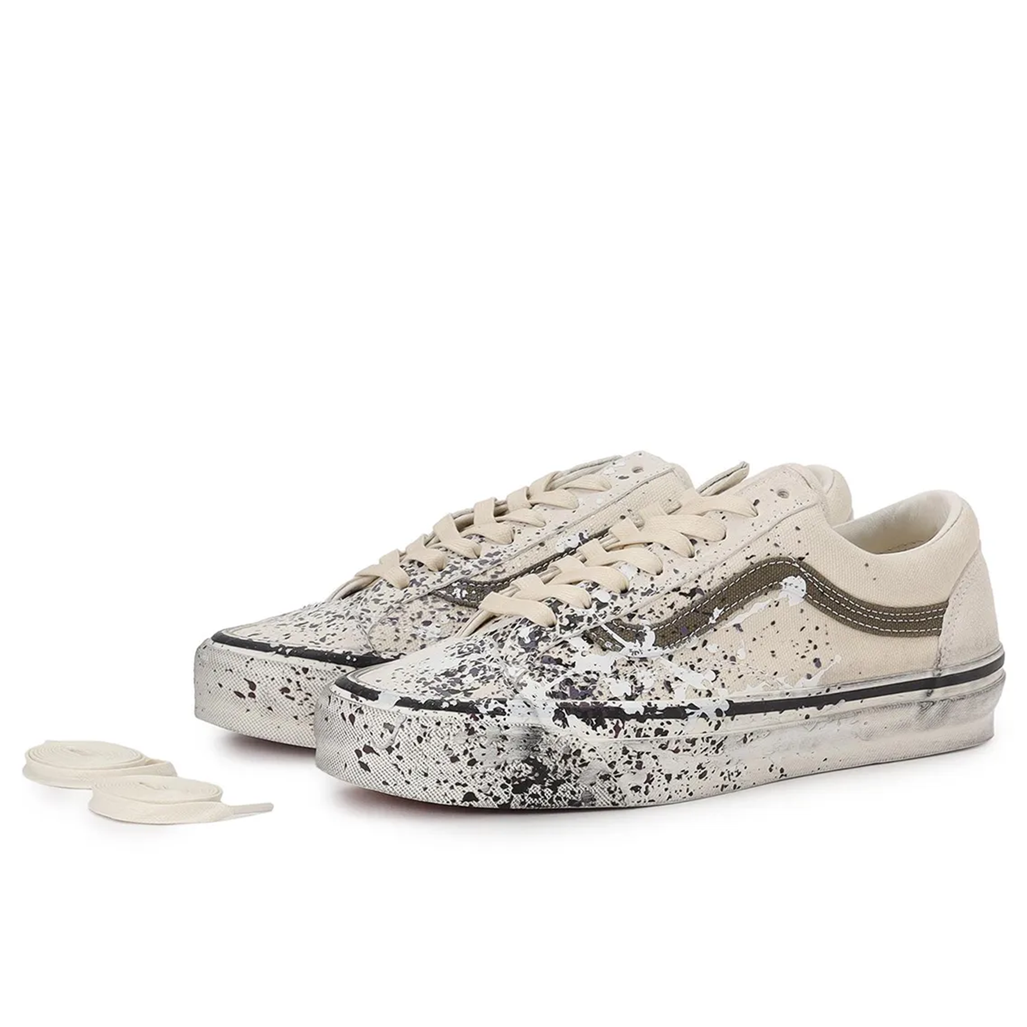Vans LX Old Skool 36 'Paint Splatter Turtledove' - VN000D9RDJR