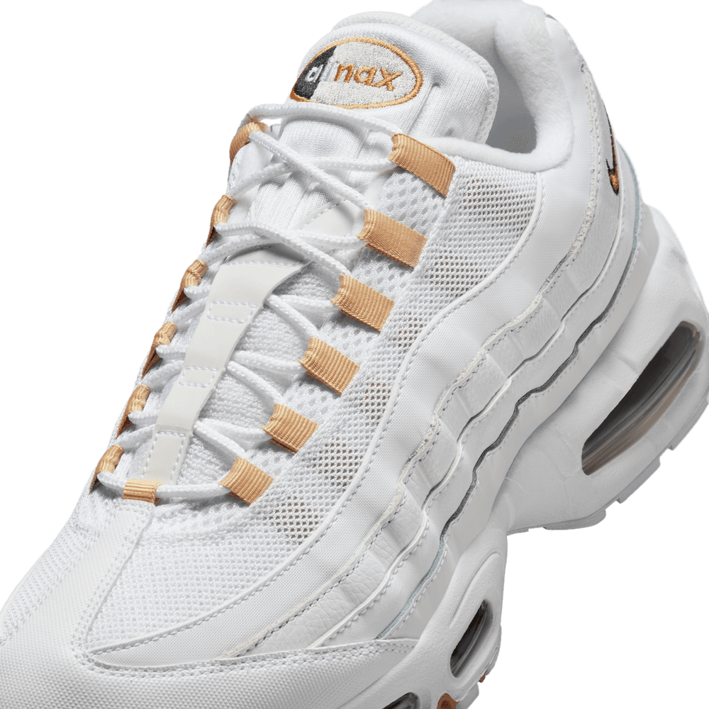 Men's Nike Air Max 95 OG 'White/Gold' - IB1667-101