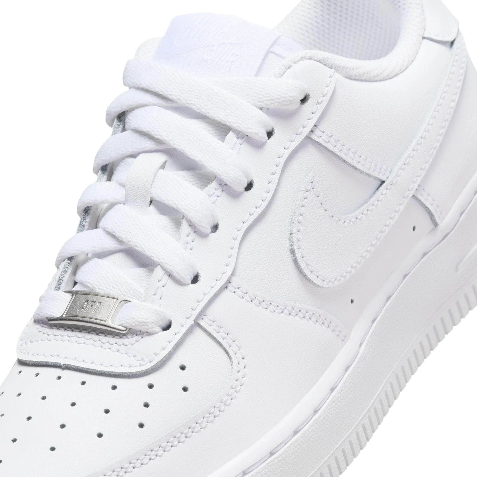 Grade School Nike Air Force 1 Low LE 'Triple White' - FV5951-111