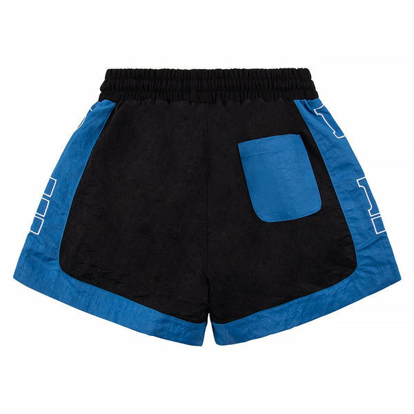 DIET STARTS MONDAY Nylon Row Shorts-Royal Blue-DSM-SPRPT23-34