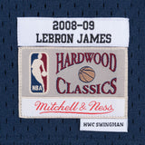 Mitchell & Ness Swingman Jersey Cleveland Cavaliers Alternate 2008-09 Lebron James-SMJYGS18156-CCANAVY08LJA