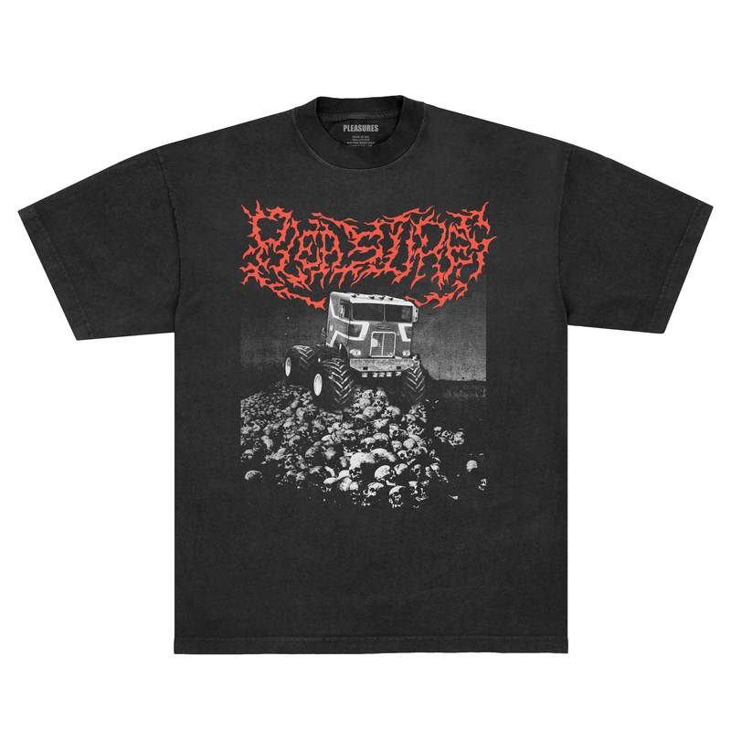 Pleasures Off Road T-shirt -P25SP065-Black