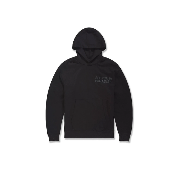 Boys Jordan Craig Paradise Tonal Pullover Hoodie -Black- 8862HB