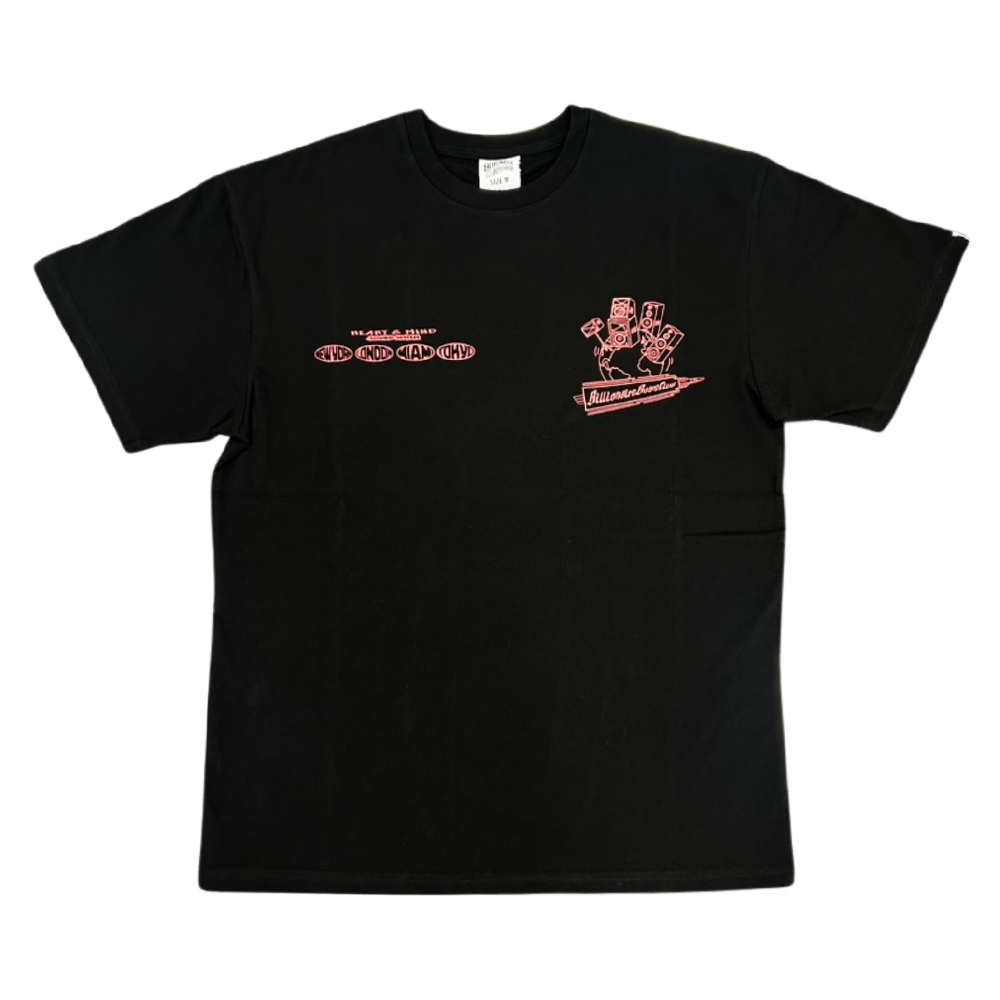 Billionaire Boys Club BB Sound Waves SS Tee-Black-851-6203