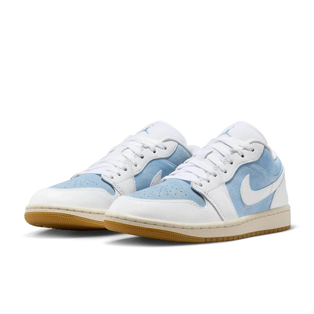 Women's Air Jordan 1 Low SE 'Worn Blue' - HQ2004-400