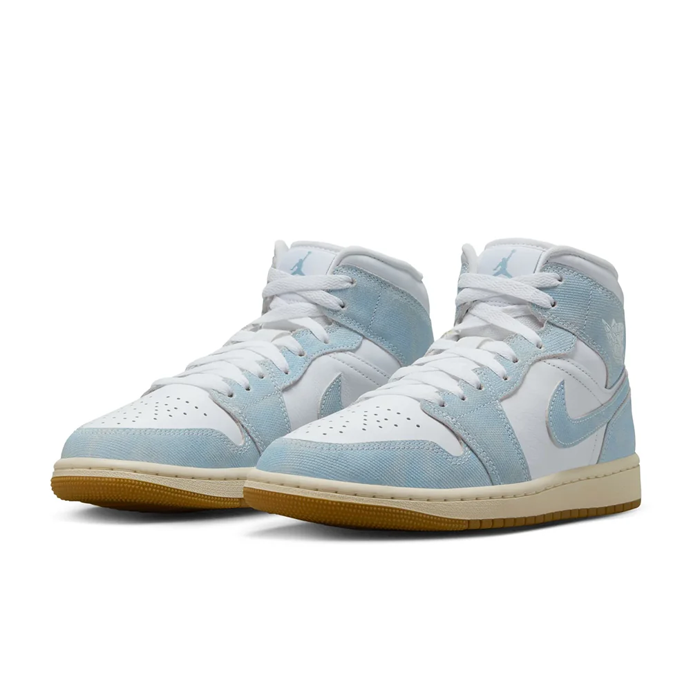 Women's Air Jordan 1 Mid SE 'Denim' - HQ2005-100