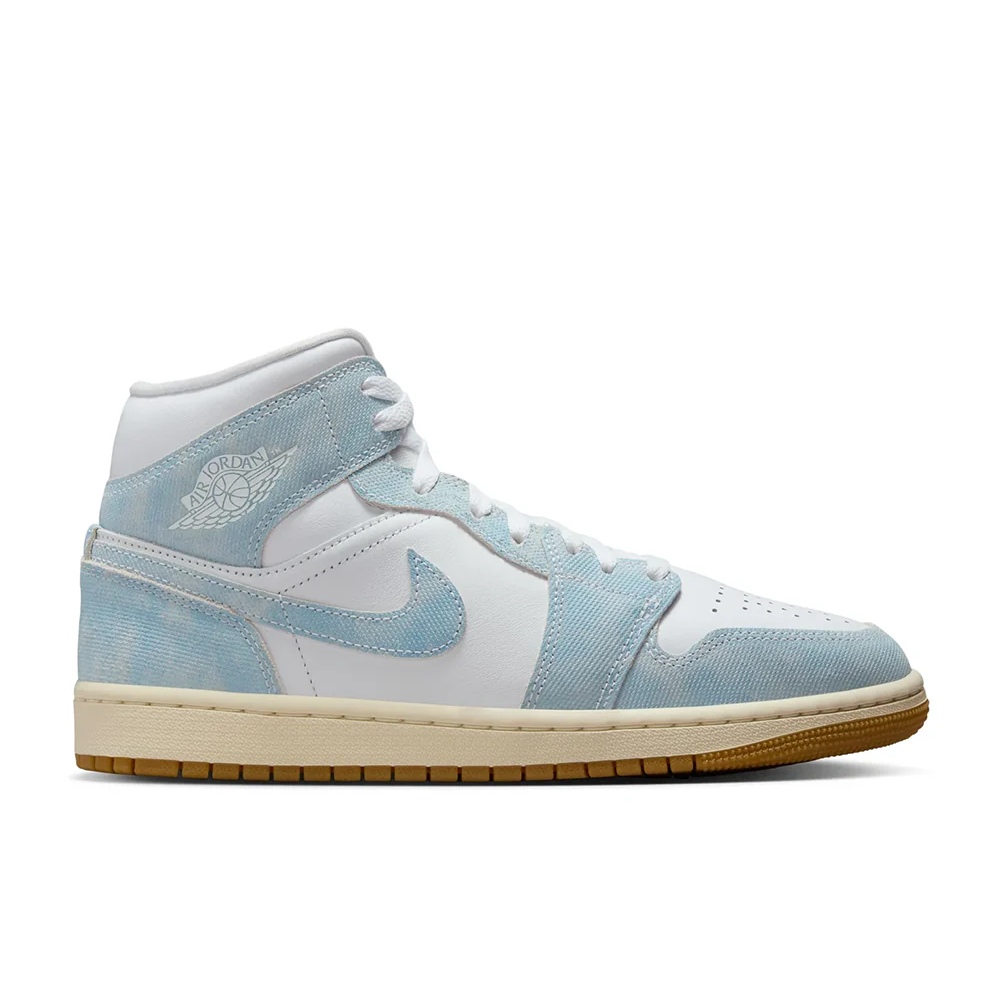 Women's Air Jordan 1 Mid SE 'Denim' - HQ2005-100