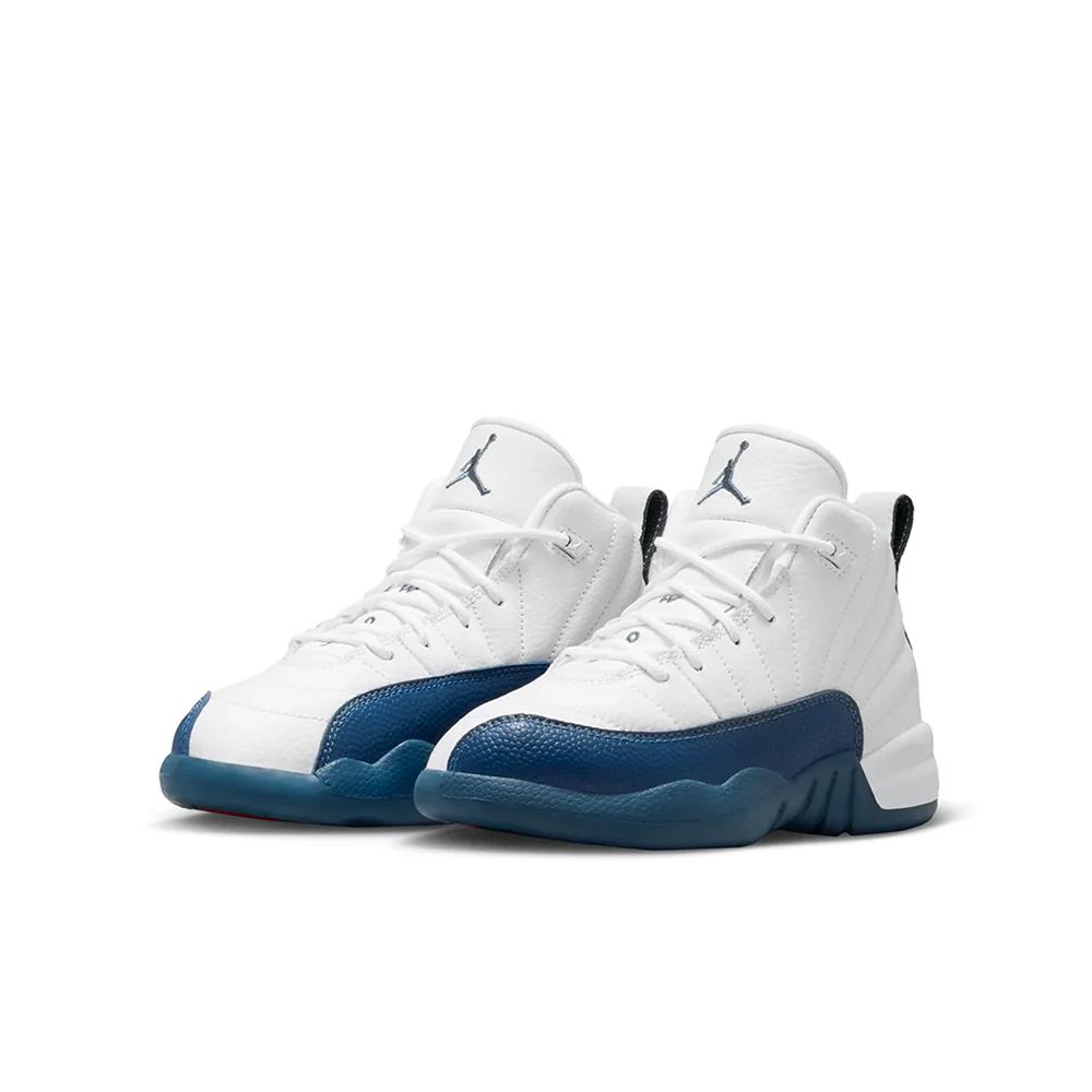 Preschool Air Jordan 12 Retro 'French Blue' - 151186-114