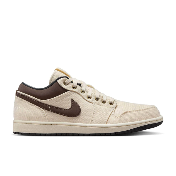Men's Air Jordan 1 Low PRM 'Pale Ivory'  - IB8058-110