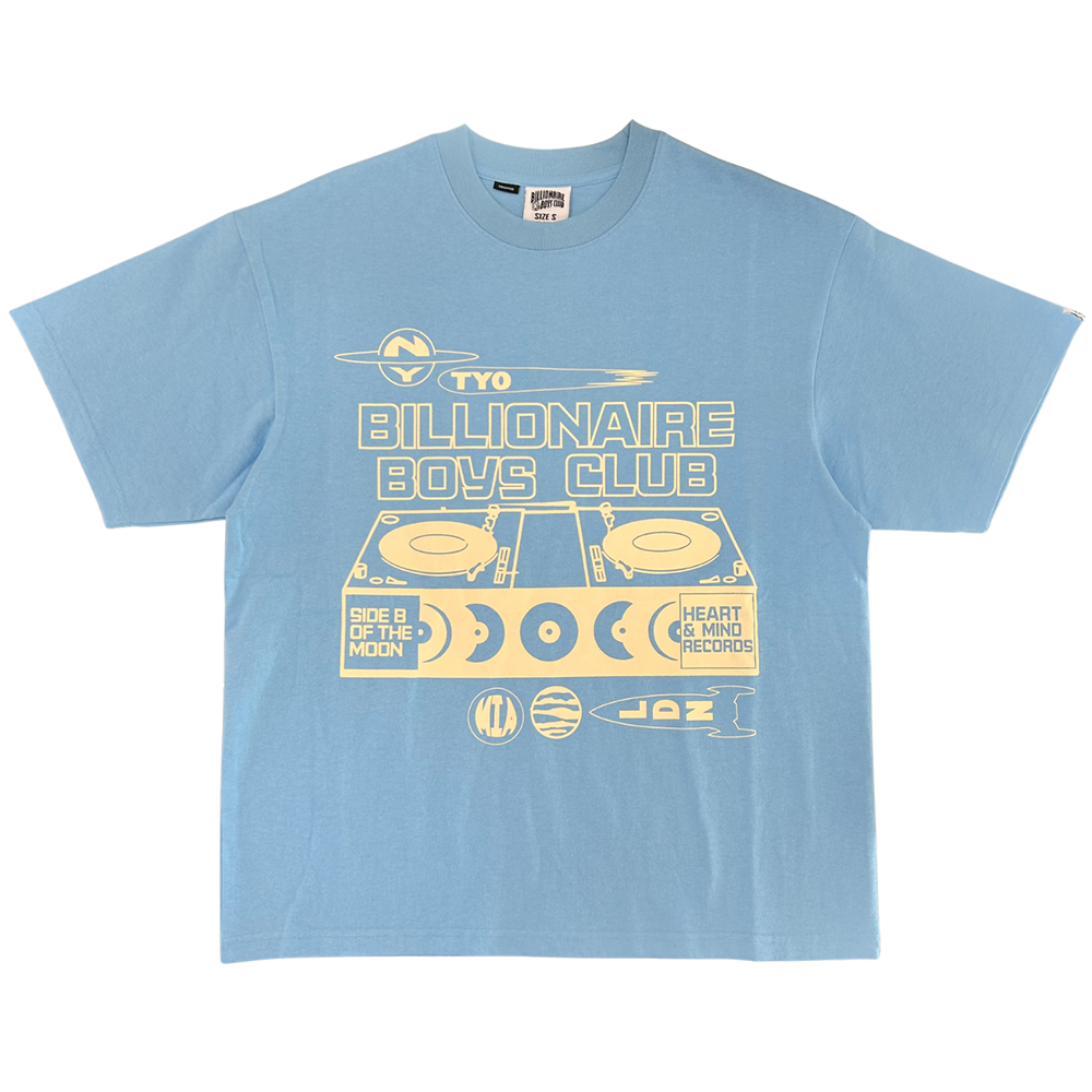 Billionaire Boys Club Side B SS Knit (Cropped Fit) - Baltic Sea - 851-7313