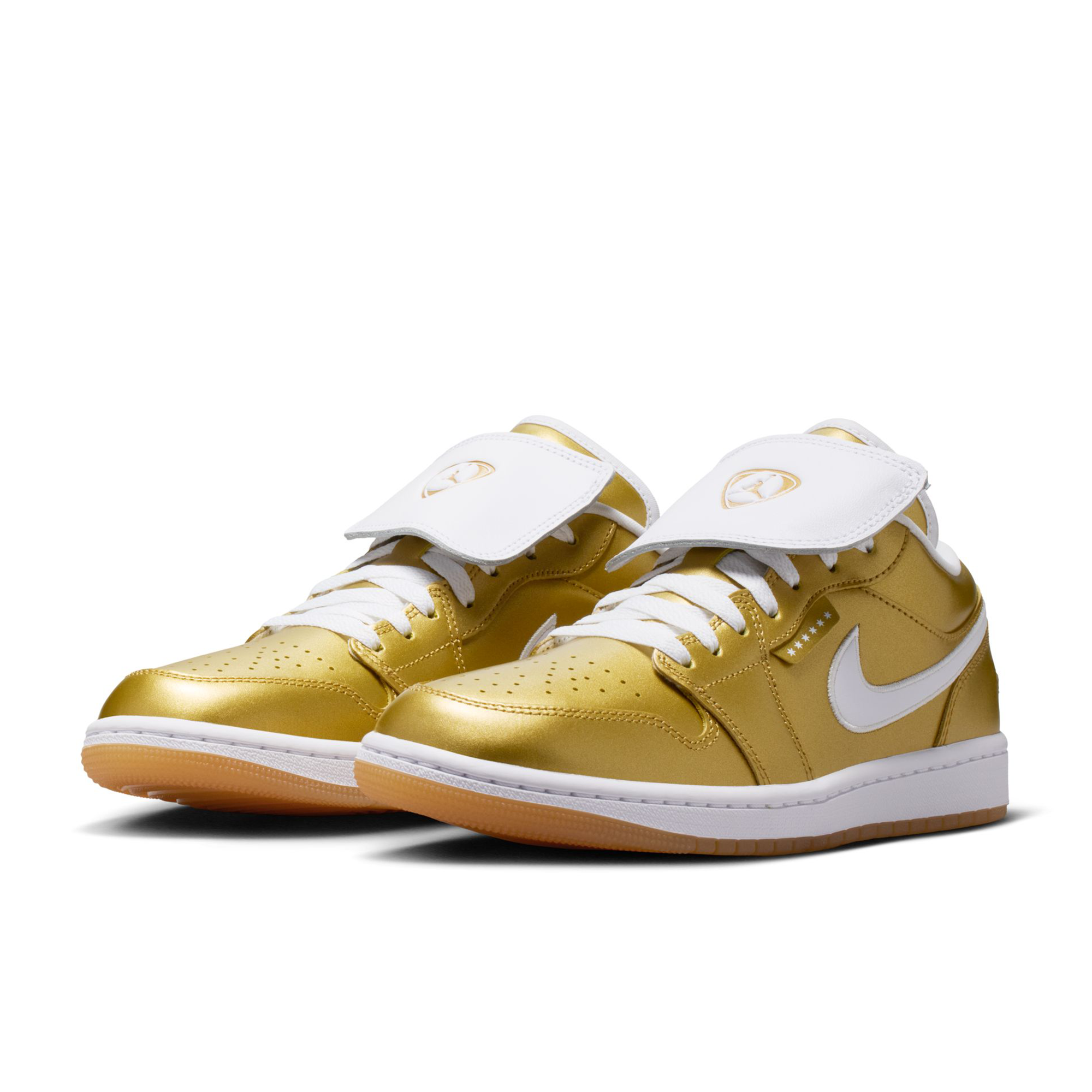 Women's Air Jordan 1 Low 'Gold Tiempo' - IR2304-703