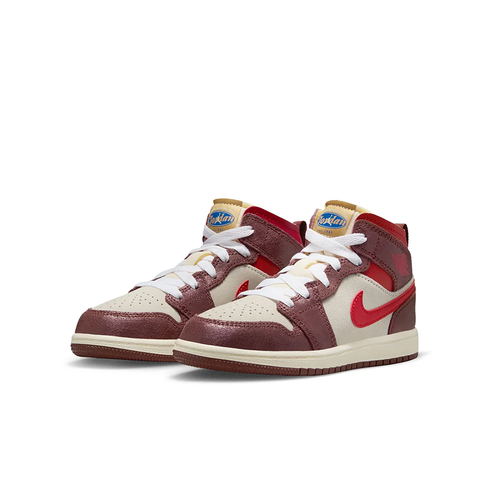 Preschool Jordan 1 Mid SE 'Breakfast' - HF3198-100