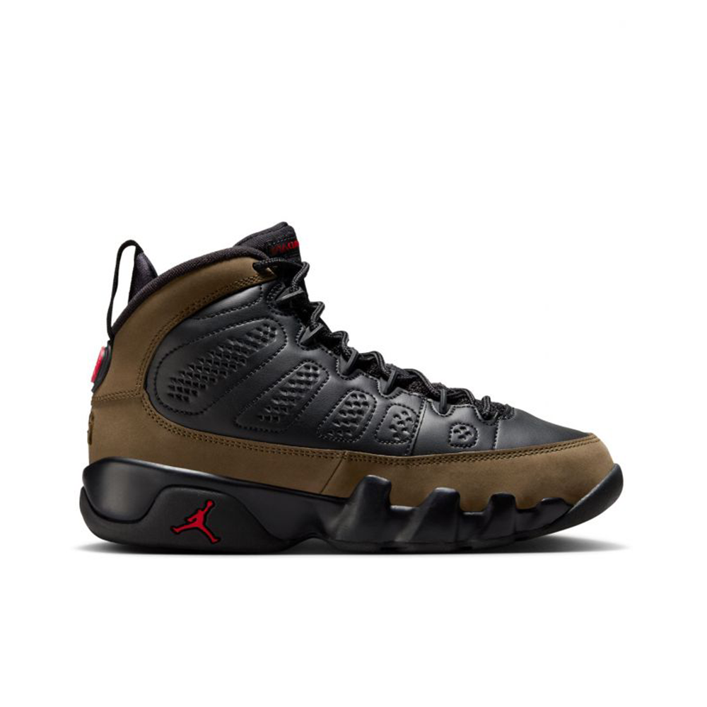 Grade School Air Jordan 9 Retro 'Olive' - HV4574-030