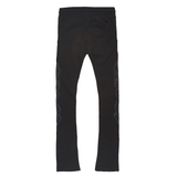 Jordan Craig Paradise Tour Stacked Sweatpants-Noir-8241L