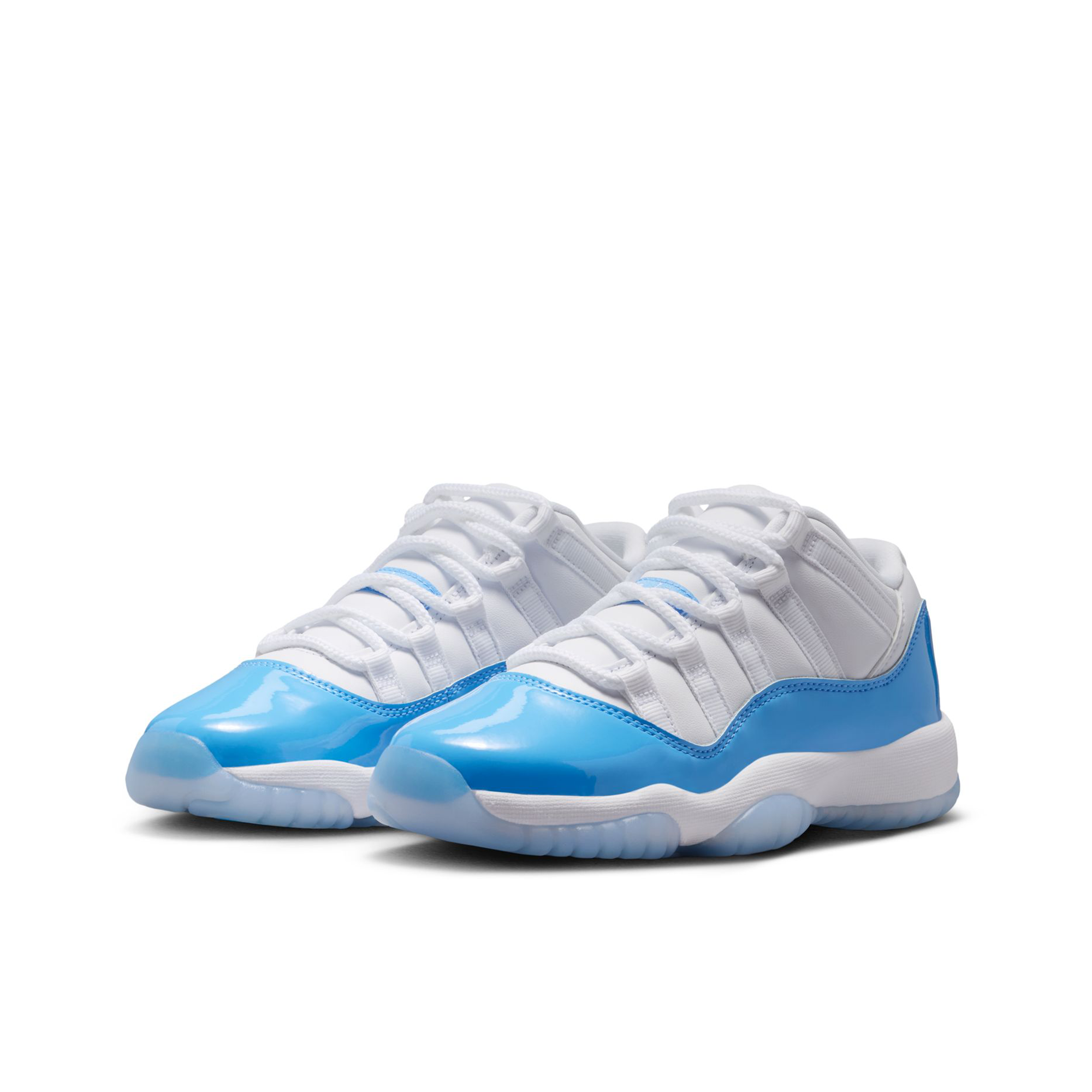 Grade School Air Jordan 11 Retro Low 'University Blue' -FV5121-100