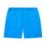 Ice Cream Running Check Shorts-French Blue-441-3104