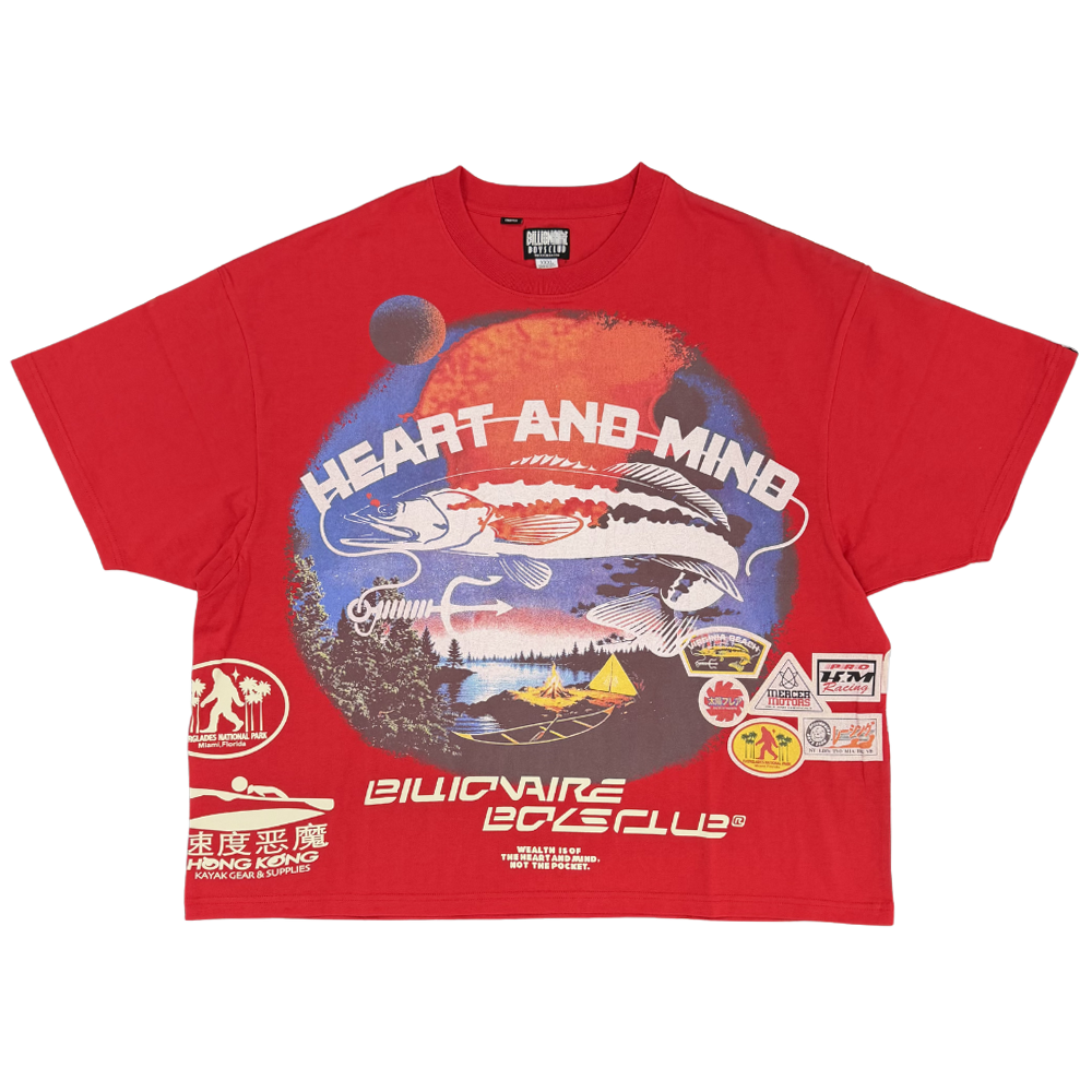 Billionaire Boys Club BB Hook S Knit (Boxy Fit)-Red - 861-1314