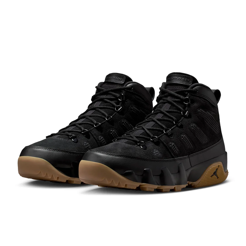 Men's Air Jordan 9 Retro Boot NRG 'Black/Light Gum' - AR4491-025