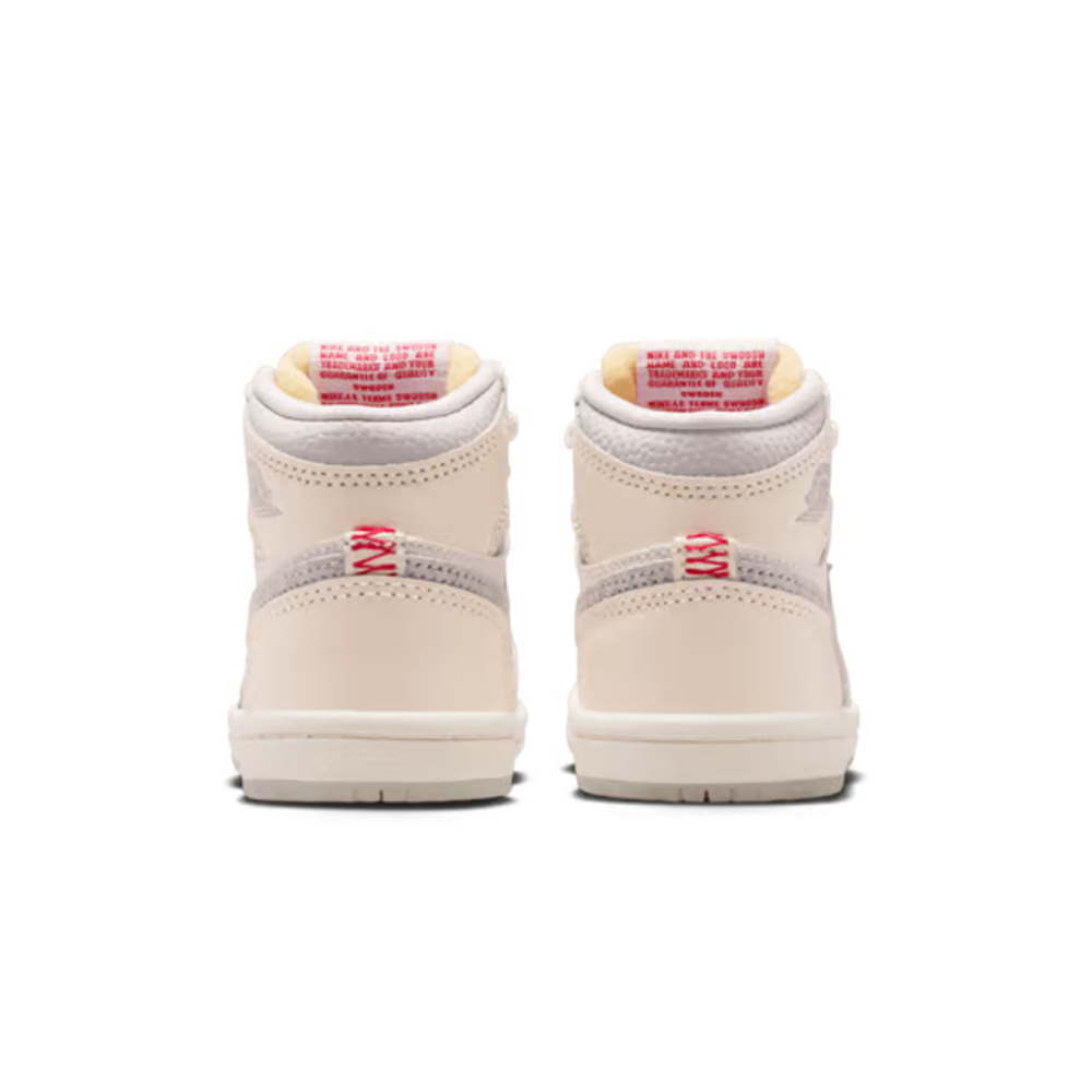 Toddler Air Jordan 1 Retro High OG 'Sail/University Red' - IH4282-100