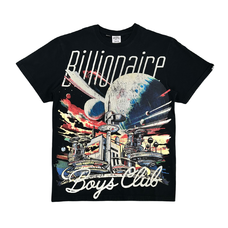 Billionaire Boys Club Skycity SS Knit (Oversize) - Black - 851-7314