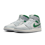 Air Jordan 1 Mid 'Summit White/pine Green-pure Platinum' -DQ8426-142