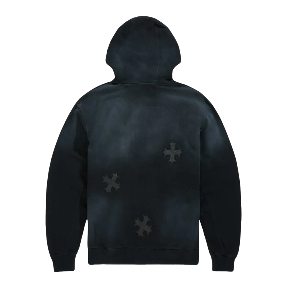 Jordan Craig Crossed Scythe Patched Hoody - Black Shadow - 9118H