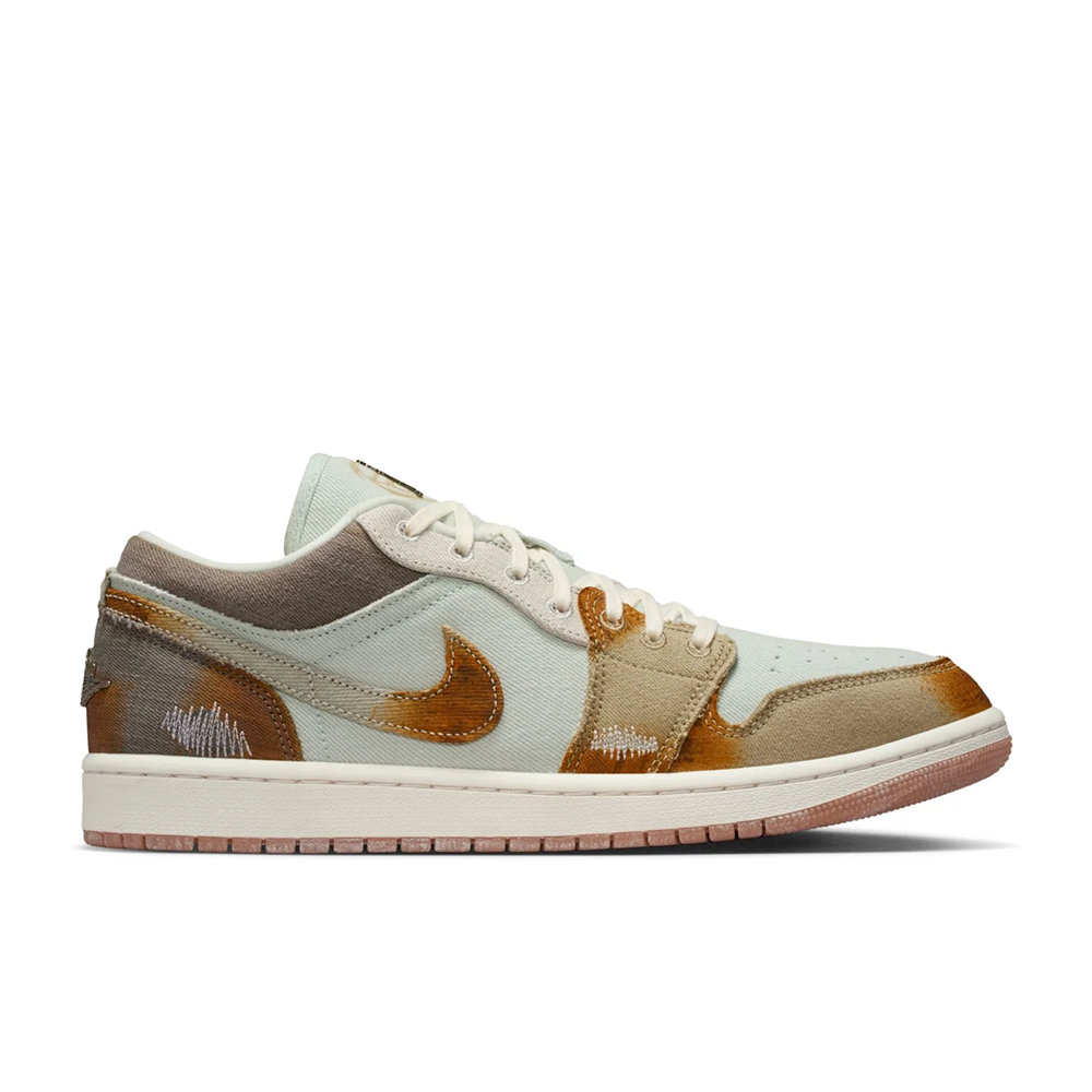 Men's Air Jordan 1 Low SE 'Rust Canvas' - IM6664-991