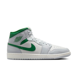 Air Jordan 1 Mid 'Summit White/pine Green-pure Platinum' -DQ8426-142