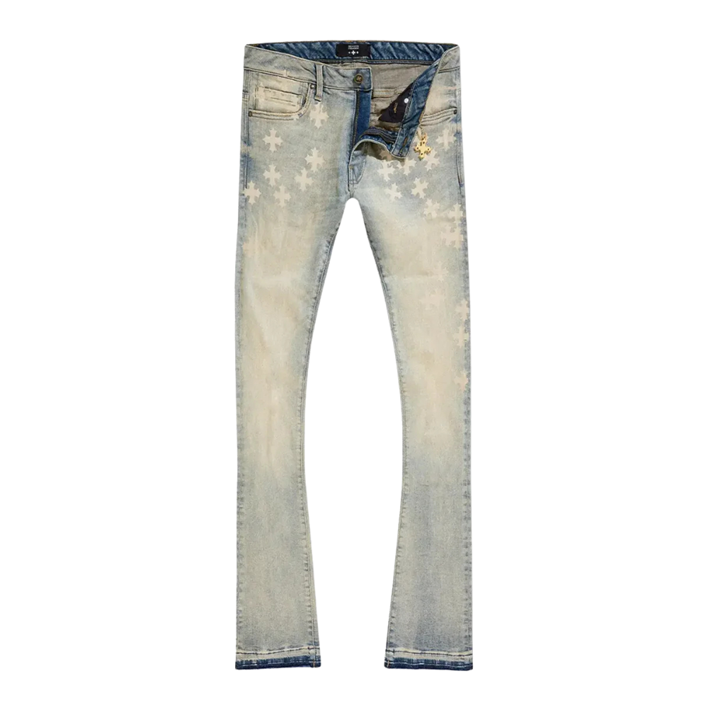 Jordan Craig Super Skinny Stacked Jean-Iced Lager-JTFP2318