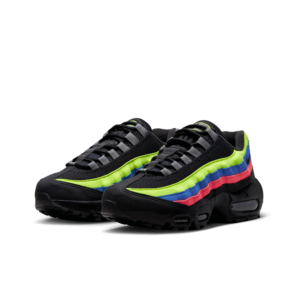 Grade School Nike Air Max 95 'BLACK NEON' - DZ5635-001
