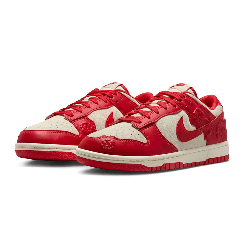 WMNS Nike Dunk Low 'Red Roses' - HF1986-100