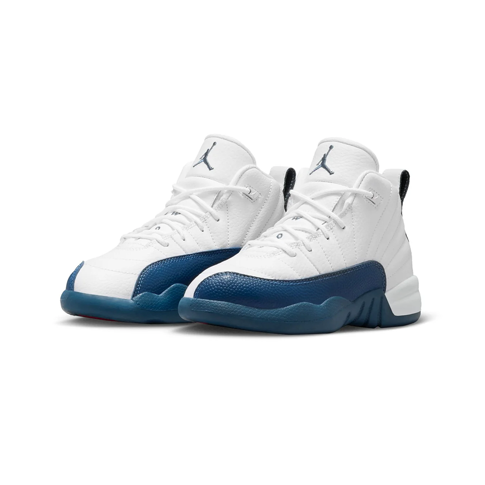 Preschool Air Jordan 12 Retro 'French Blue' - 151186-114